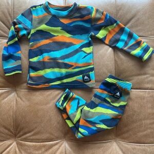Burton Kids winter fleece base layer set